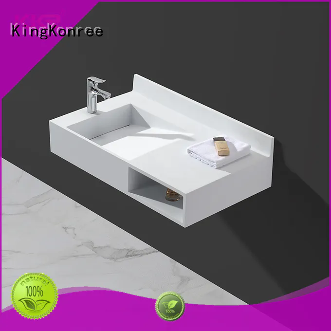 KingKonree fancy bathroom wall basin for bathroom