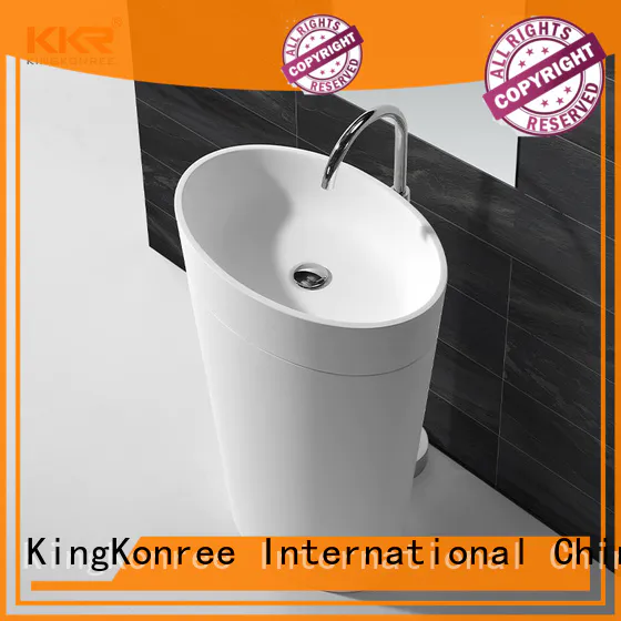high-quality solid surface basin best material KingKonree