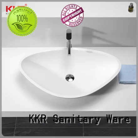 above counter basin round cheap sample for restaurant KingKonree