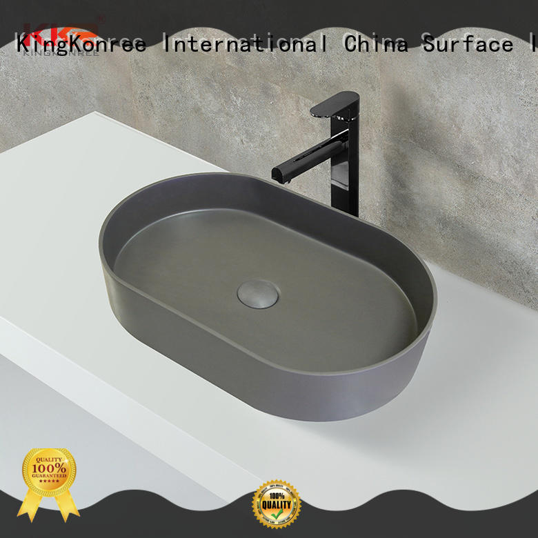 thermoforming small above counter basin cheap sample for restaurant