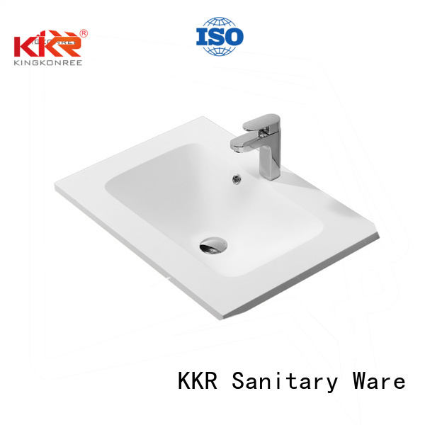 KingKonree Brand ware basin basin with cabinet price solid supplier