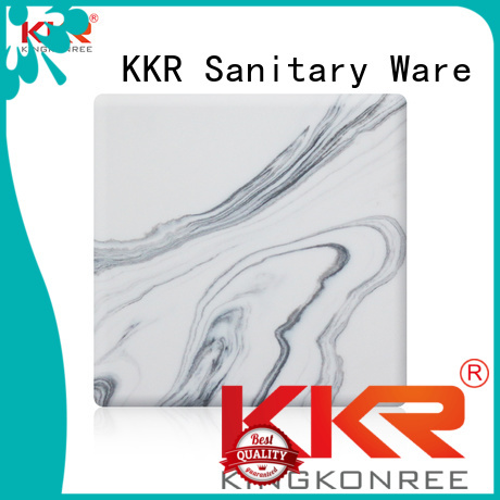 solid acrylic sheet artificial marble solid surface sheets sheets KingKonree Brand