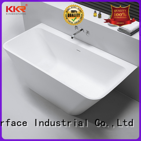 solid surface freestanding tubs custom for hotel KingKonree