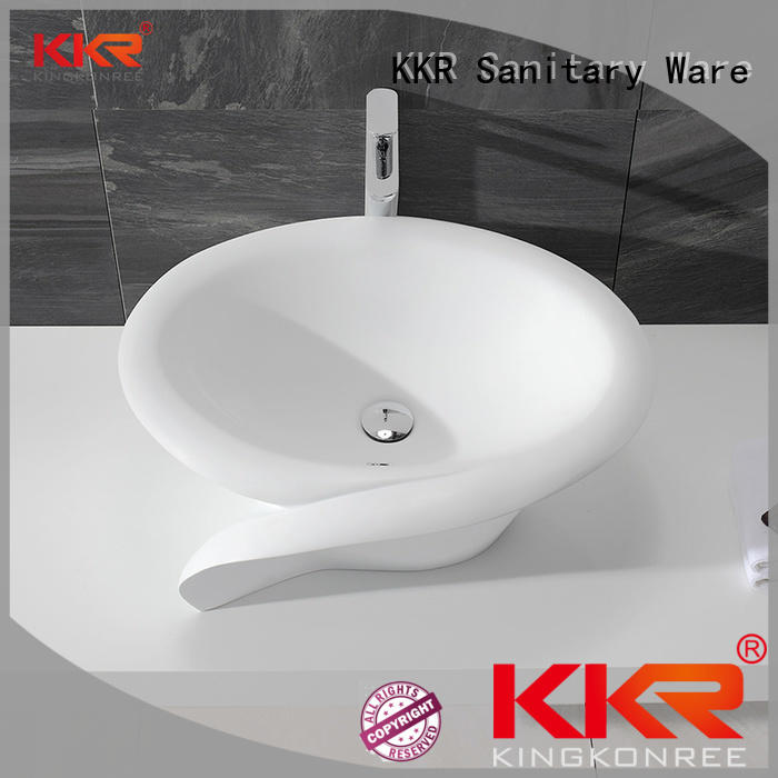 KingKonree standard bathroom vanity above counter basin for restaurant