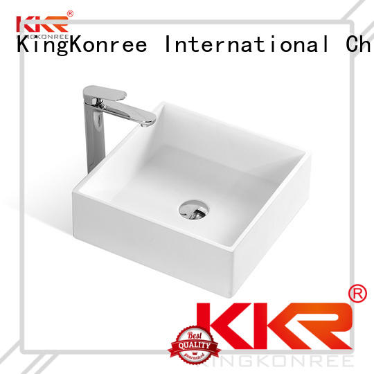 Hot above counter basins white KingKonree Brand