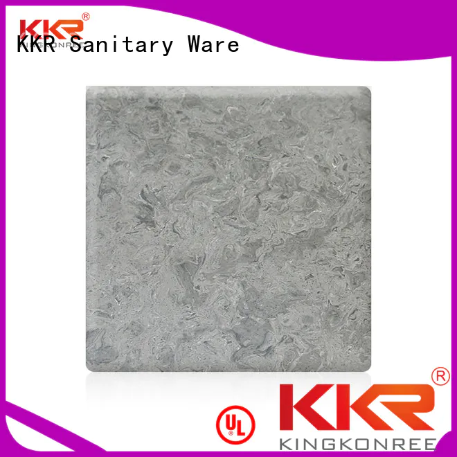 KingKonree Brand artificial pattern solid acrylic sheet marble supplier