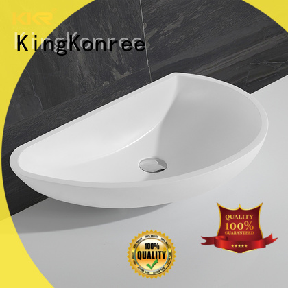 KingKonree thermoforming above counter vanity basin manufacturer for hotel