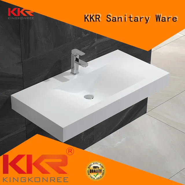 KingKonree Brand small mounted wall mounted wash basins manufacture
