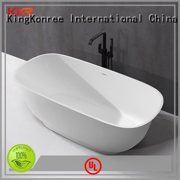 KingKonree high-end round freestanding bathtub OEM for bathroom