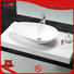 KingKonree durable bathroom countertops and sinks customized for room