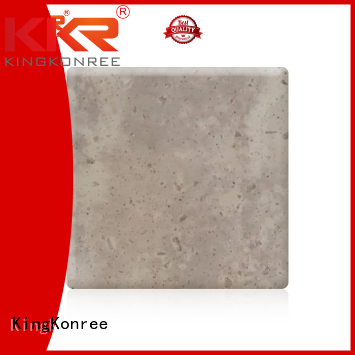 kkr solid acrylic sheet marble surface KingKonree Brand