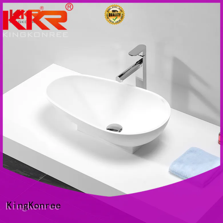 pure above counter vessel sink supplier for restaurant