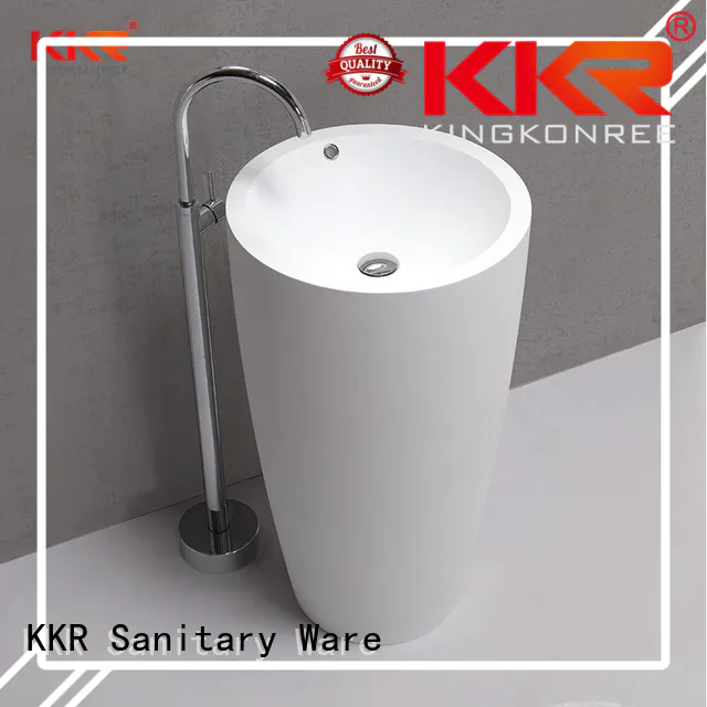 diamond fancy bathroom free standing basins acrylic KingKonree company