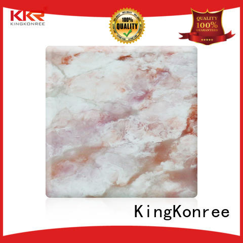 acrylic solid surface sheet prices for room KingKonree