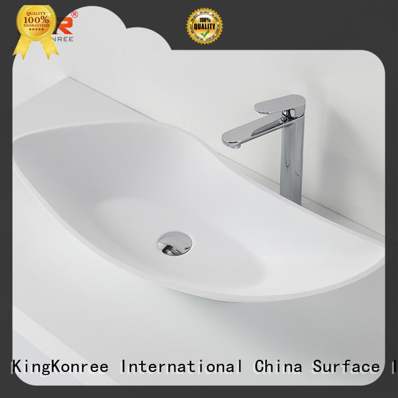 above counter sink bowl manufacturer for room KingKonree
