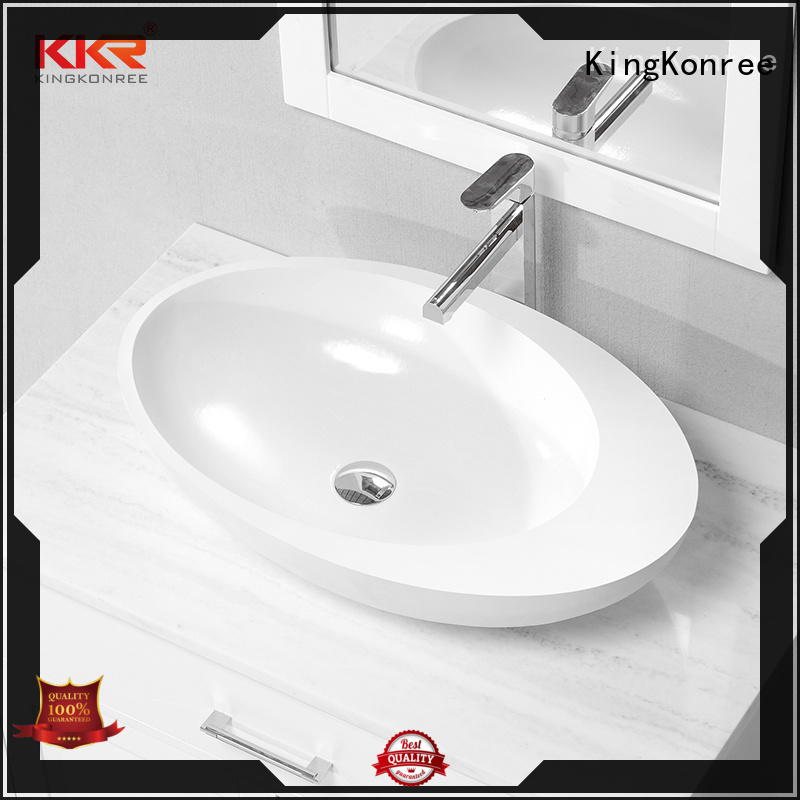 KingKonree black top mount bathroom sink manufacturer for home
