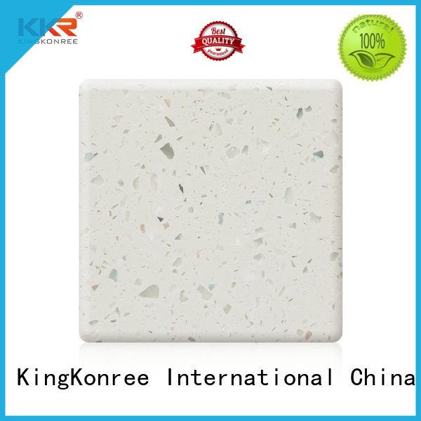 KingKonree artificial acrylic solid surface sheets suppliers customized for restaurant