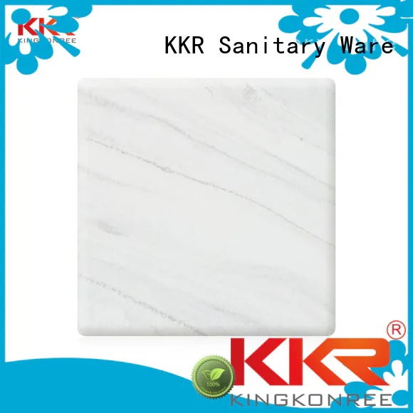 solid acrylic sheet artificial pattern texture Warranty KingKonree