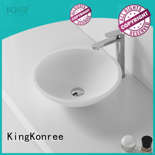 sanitary ware above counter vessel sink manufacturer for hotel