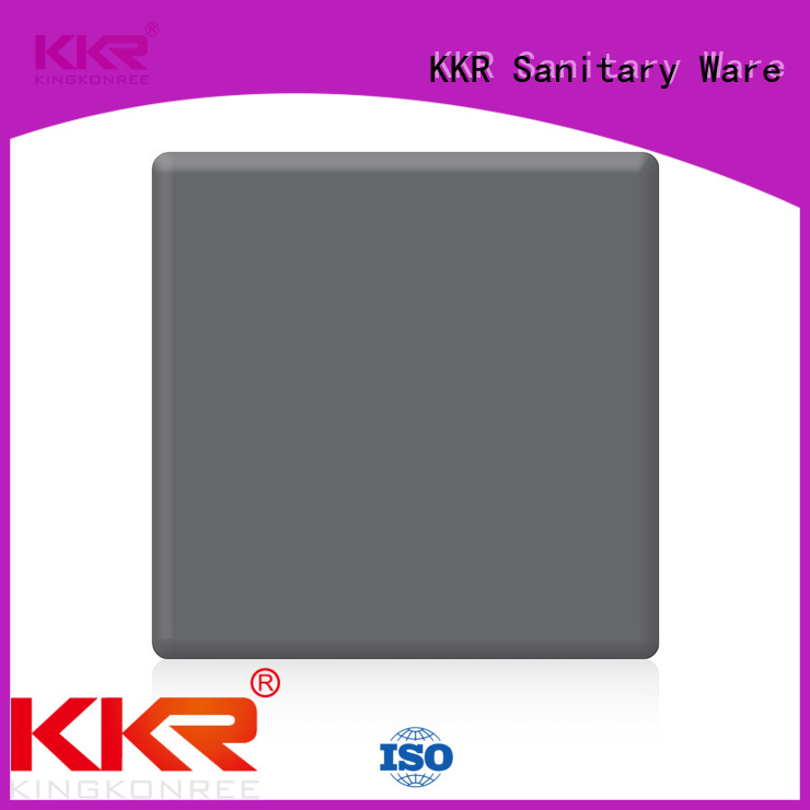 KingKonree pure discount solid surface sheets for restaurant