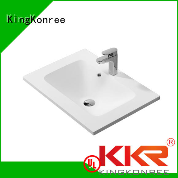 Quality KingKonree Brand marble cloakroom basin with cabine