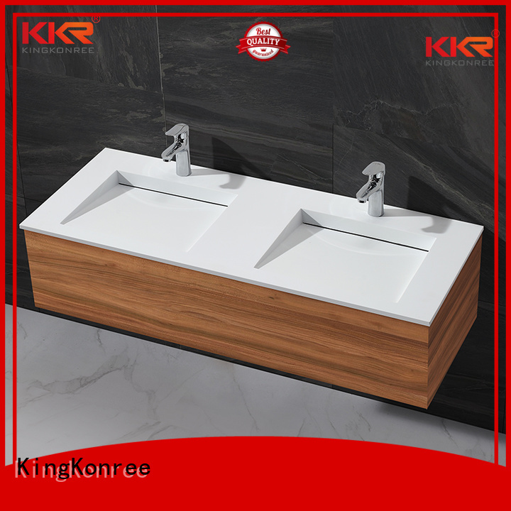 KingKonree Brand solid cloakroom basin with cabine basin factory