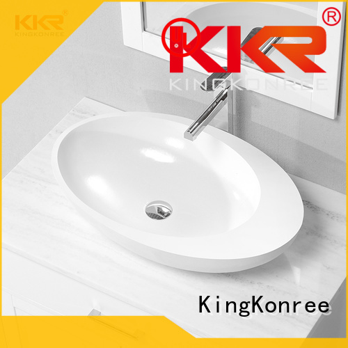 KingKonree black square above counter bathroom sink manufacturer for hotel