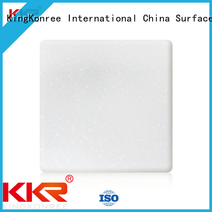 resin solid surface sheets customized for restaurant