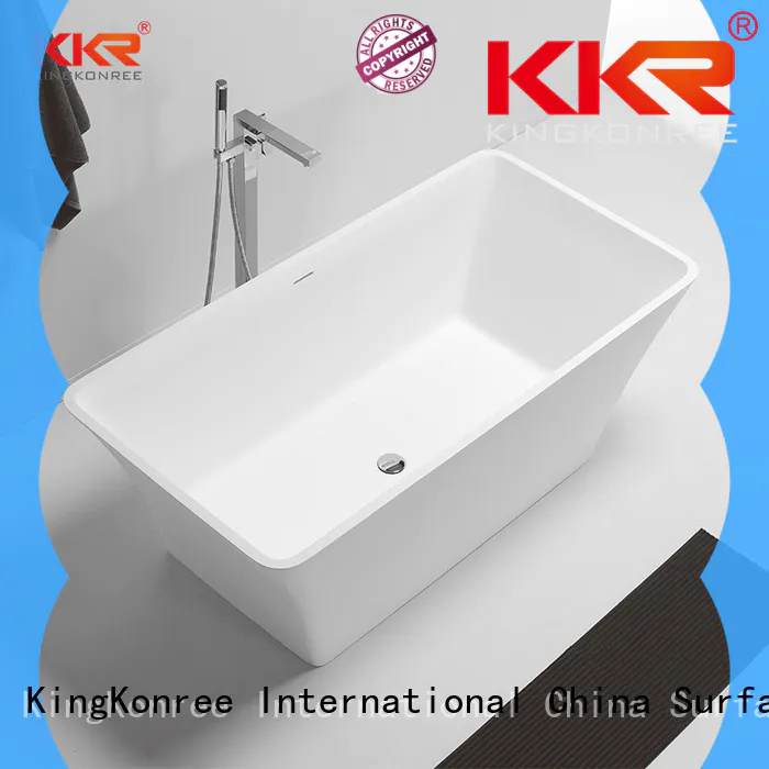KingKonree high-quality discount freestanding bathtubs black