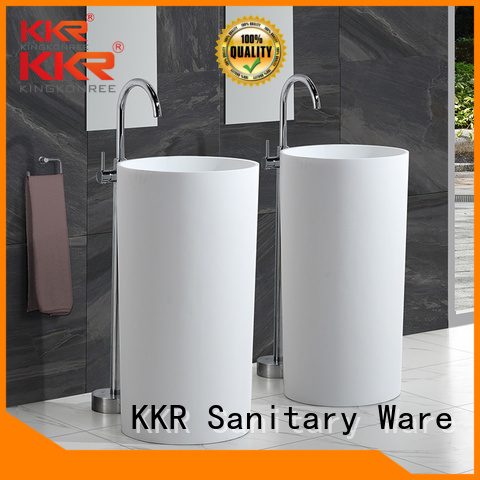 KingKonree Brand bathroom surface free freestanding basin