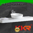 artificial square shape above counter basins KingKonree Brand