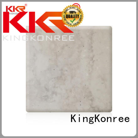 sheets artificial texture surface KingKonree Brand solid surface sheets supplier