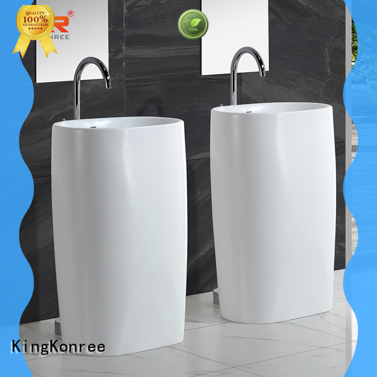 acrylic basin stands for bathrooms design for motel
