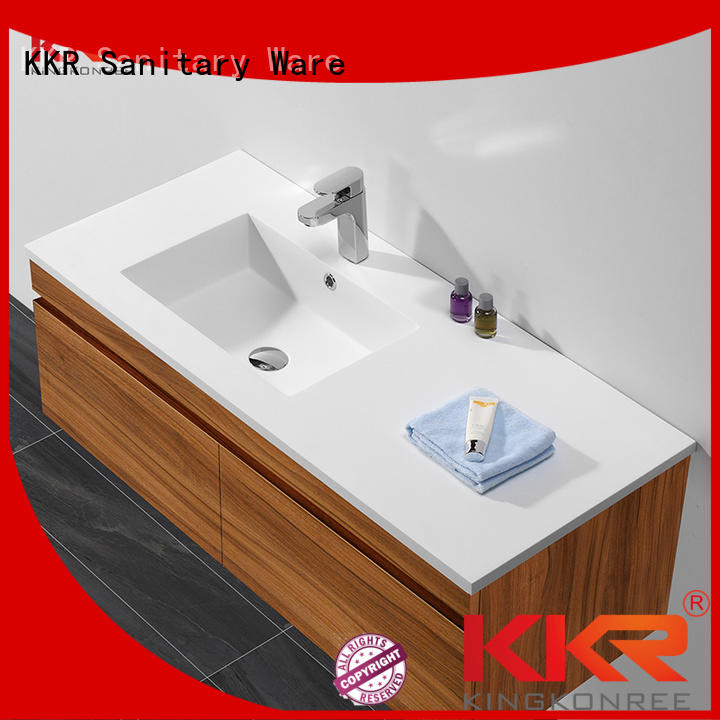 Quality KingKonree Brand smooth cloakroom basin with cabine