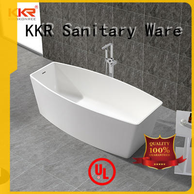 KingKonree high-quality best price freestanding baths resin for family decoration
