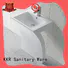 artificial free standing bathroom sink vanity customized for motel KingKonree