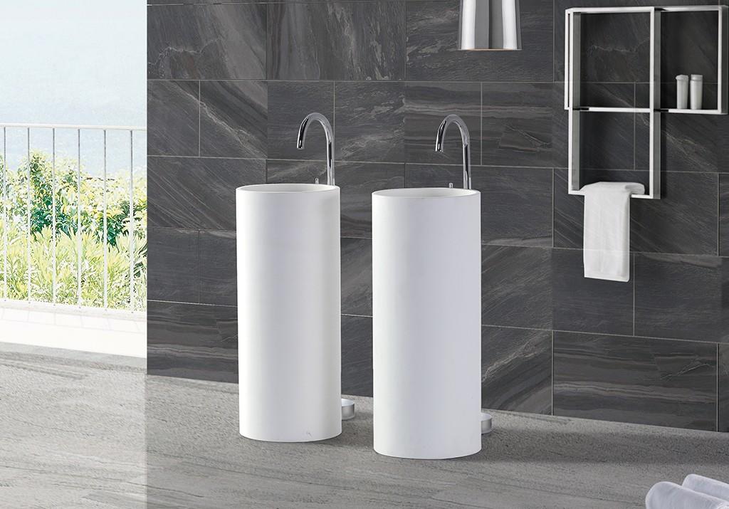 freestanding vanity basins for home KingKonree-1