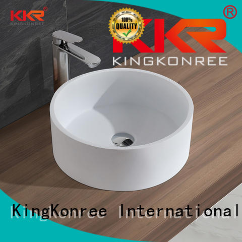 Wholesale acyrlic countertop above counter basins KingKonree Brand