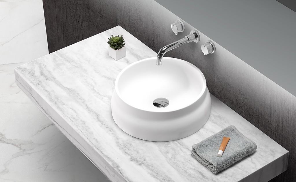 KingKonree sanitary ware top mount bathroom sink cheap sample for hotel-1