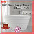 KingKonree marble freestanding soaking bathtub custom