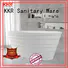 KingKonree marble freestanding soaking bathtub custom