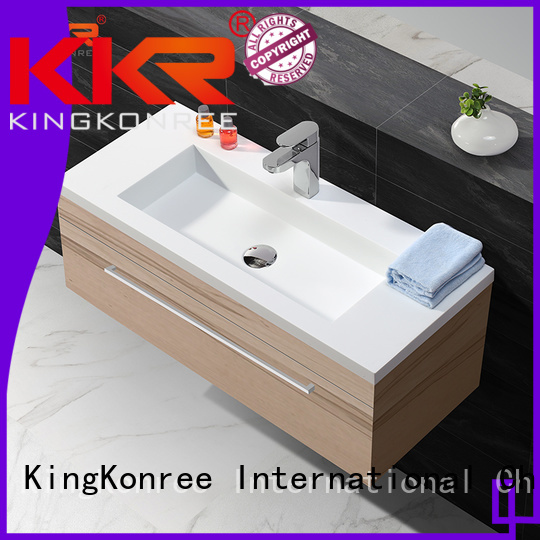 design royal basin with cabinet price KingKonree manufacture