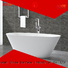 Quality KingKonree Brand black solid surface bathtub