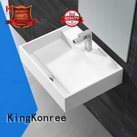 KingKonree high-end corian wash basin for wholesale for shower room