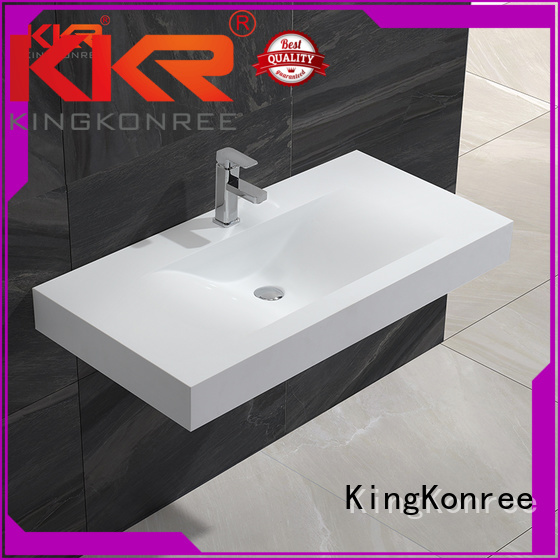 Quality KingKonree Brand wall mounted bathroom basin wash