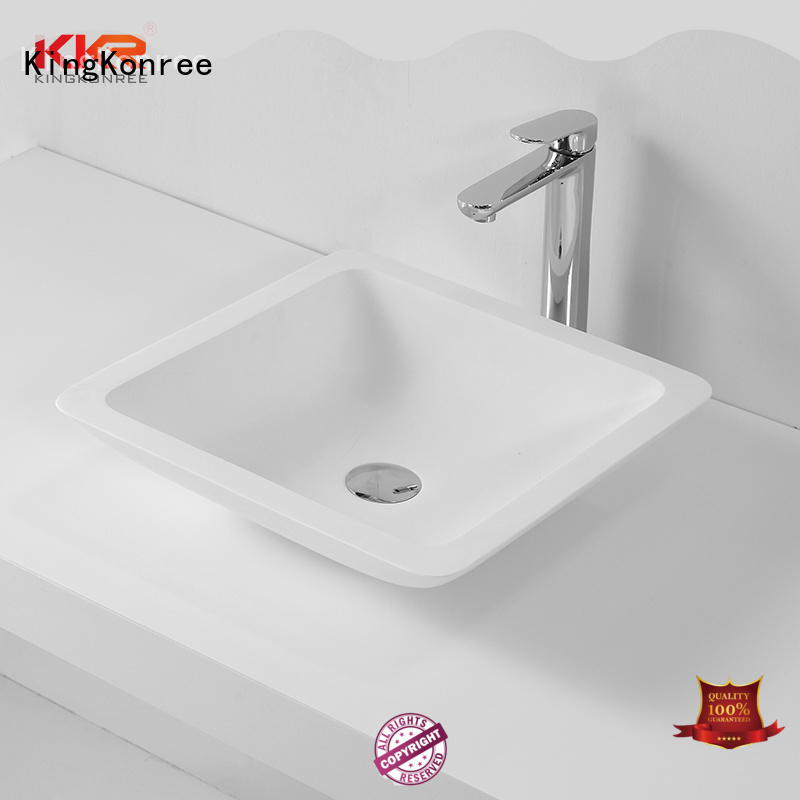 Hot selling good quality bathroom solid surface wash basin KKR-1320