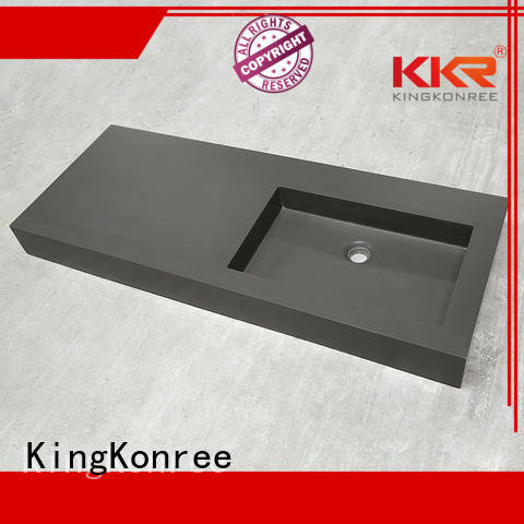 KingKonree Brand touch basin with cabinet price small supplier