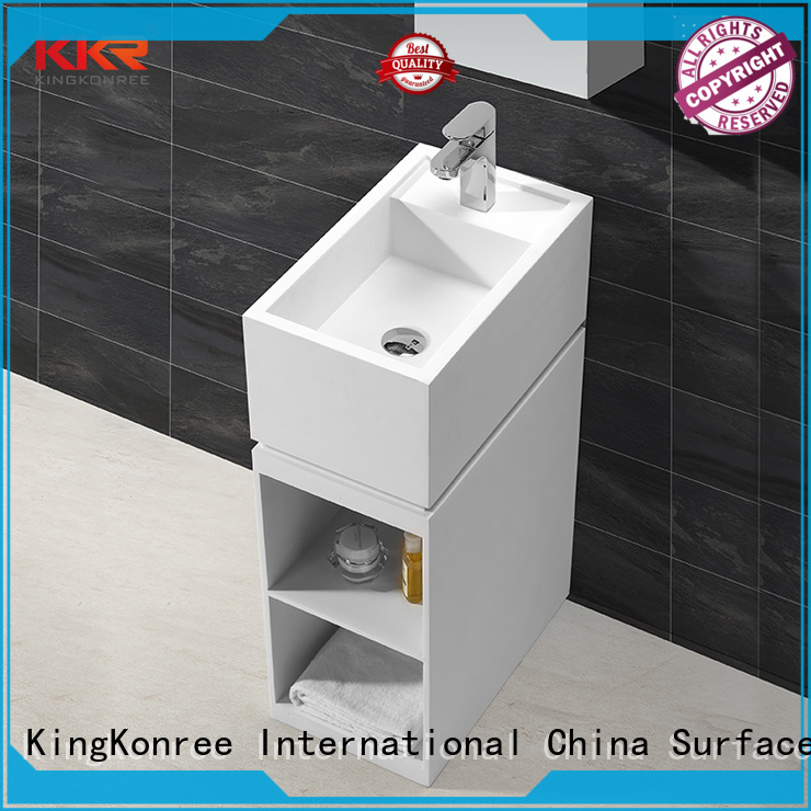 KingKonree solid surface basin on-sale for hotel