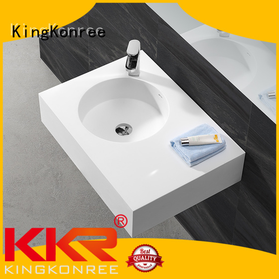 selling wall mounted bathroom basin wall KingKonree company