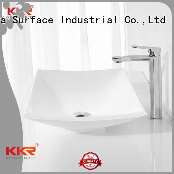 oval above counter basin counter bathroom Bulk Buy acrylic KingKonree